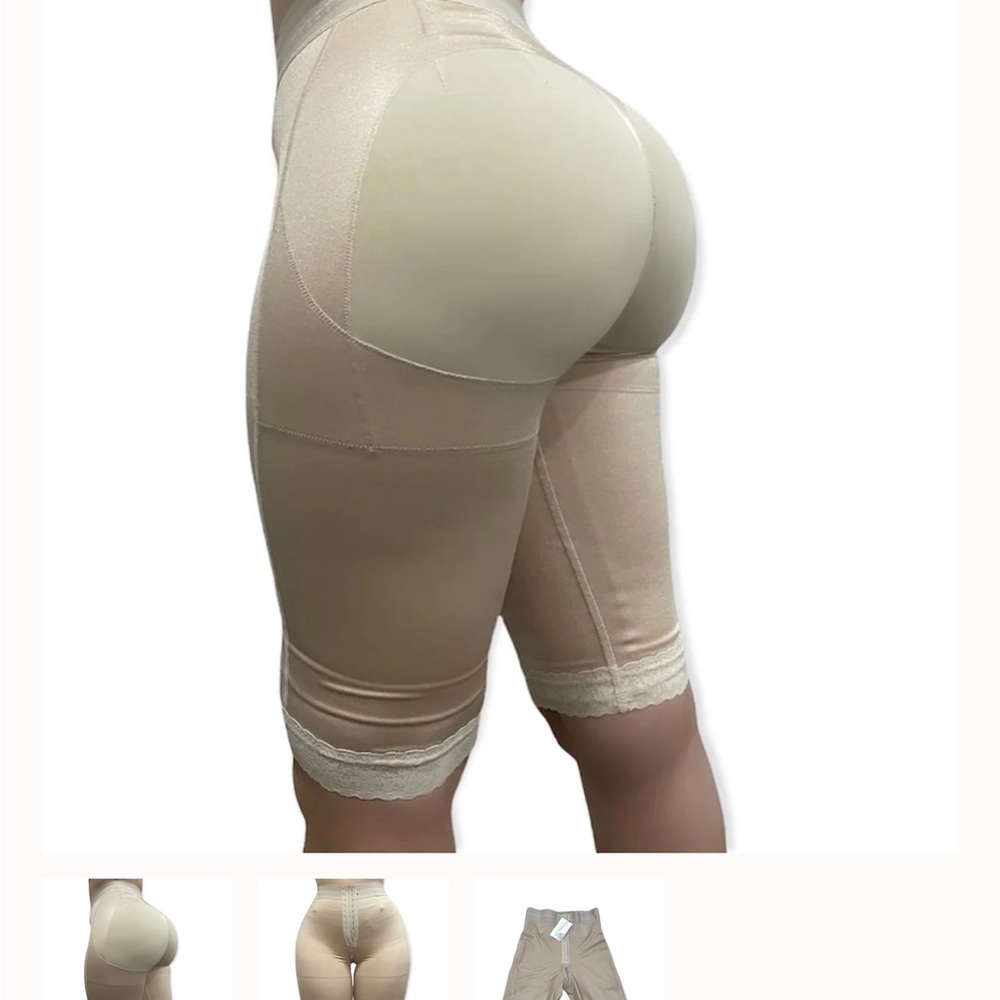New! Seamless High-Waist Shapewear Shorts - beige
Waist: M Hips: 2XL 🚫sold 🚫